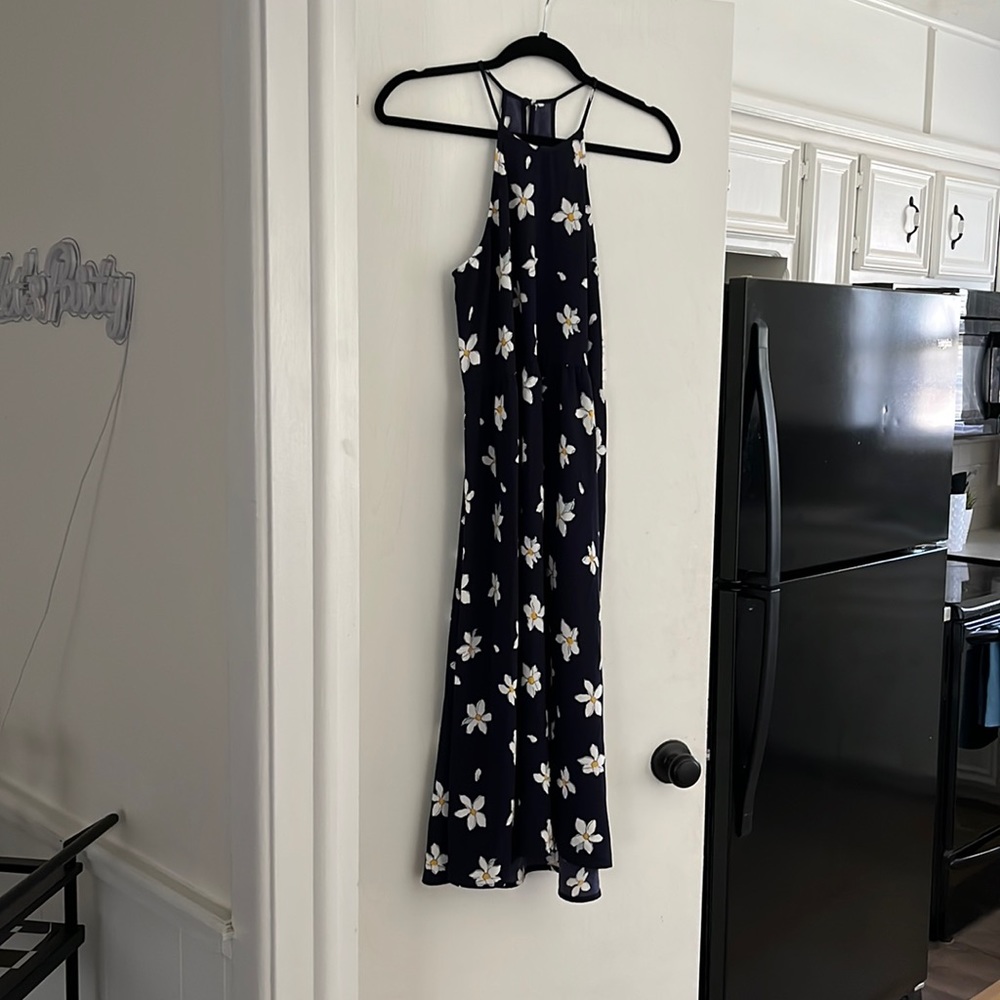 NAVY FLORAL DRESS